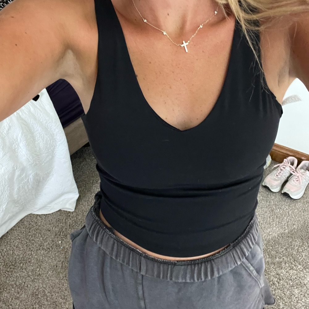 Target black athletic tank